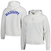 Unisex Los Angeles Dodgers Heather Gray Fleece Pullover Hoodie