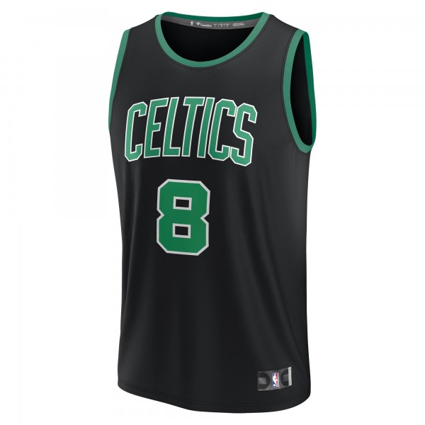 Игровая джерси Kristaps Porzingis Boston Celtics Fast Break Player - Statement Edition - Black
