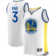 Chris Paul Golden State Warriors Fast Break Player Jersey - Association Edition - White