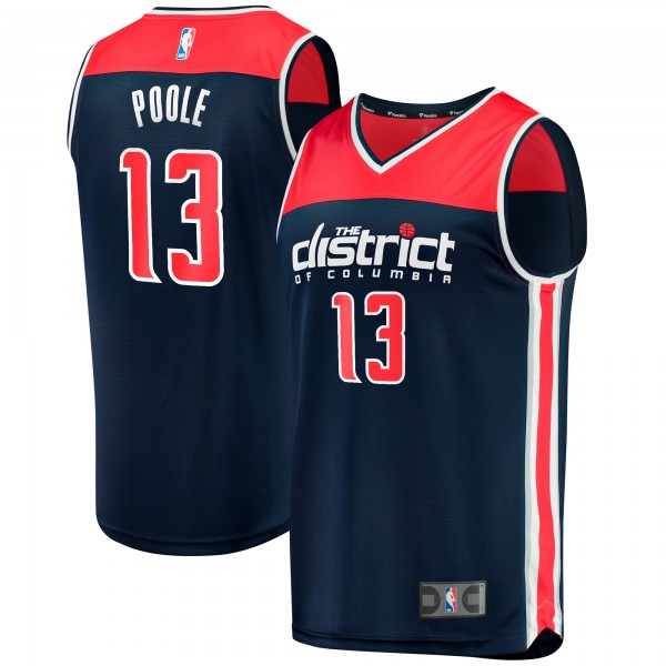 Игровая форма  Jordan Poole Washington Wizards Fast Break Player - Statement Edition - Navy
