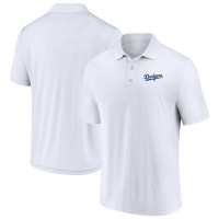 Los Angeles Dodgers Fanatics White Component Polo