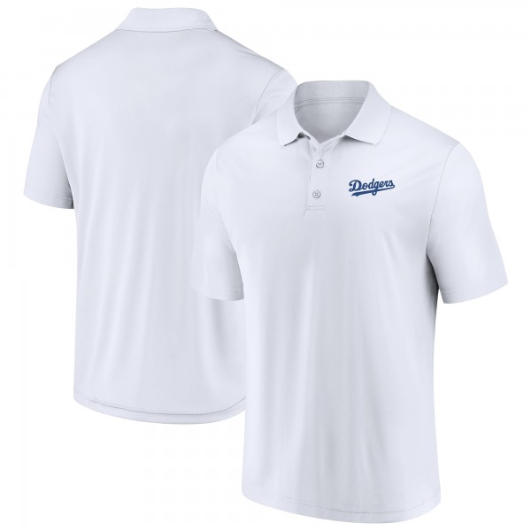 Los Angeles Dodgers Fanatics White Component Polo