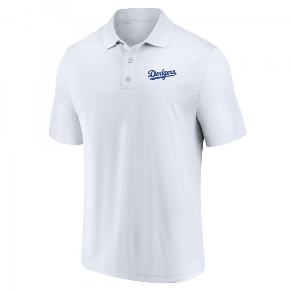 Los Angeles Dodgers Fanatics White Component Polo
