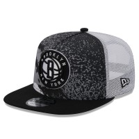 Бейсболка Brooklyn Nets New Era Court Sport Speckle 9FIFTY - Black
