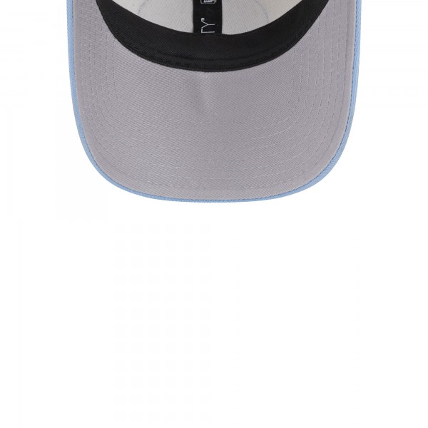 Бейсболка Memphis Grizzlies New Era Throwback Patch Trucker 9FORTY - Khaki/Light Blue