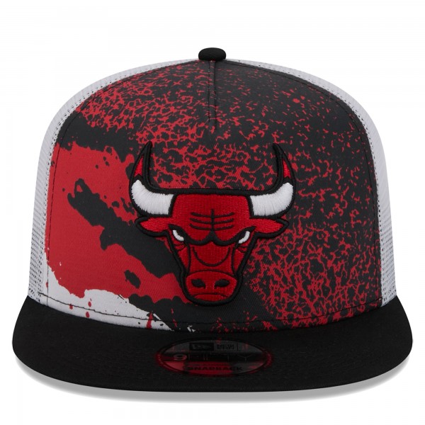 Бейсболка Chicago Bulls New Era Court Sport Speckle 9FIFTY - Black