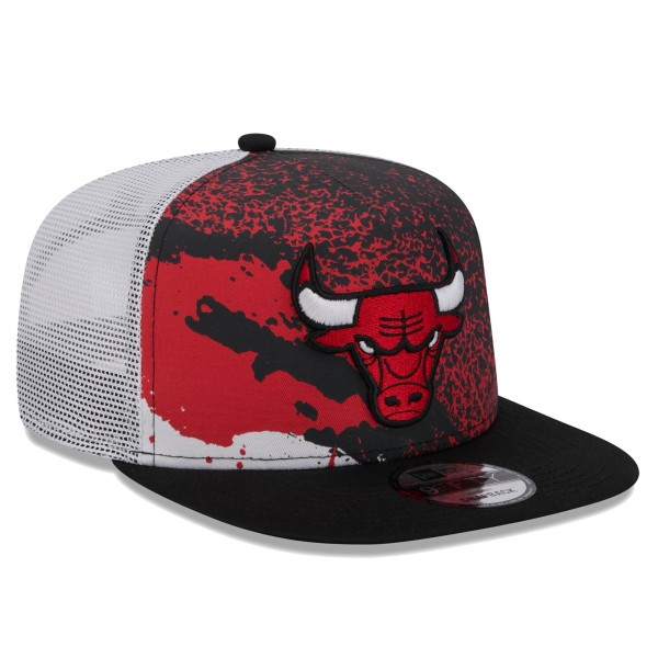 Бейсболка Chicago Bulls New Era Court Sport Speckle 9FIFTY - Black