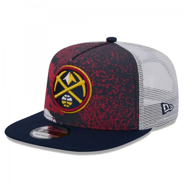 Бейсболка Denver Nuggets New Era Navy Court Sport Speckle 9FIFTY