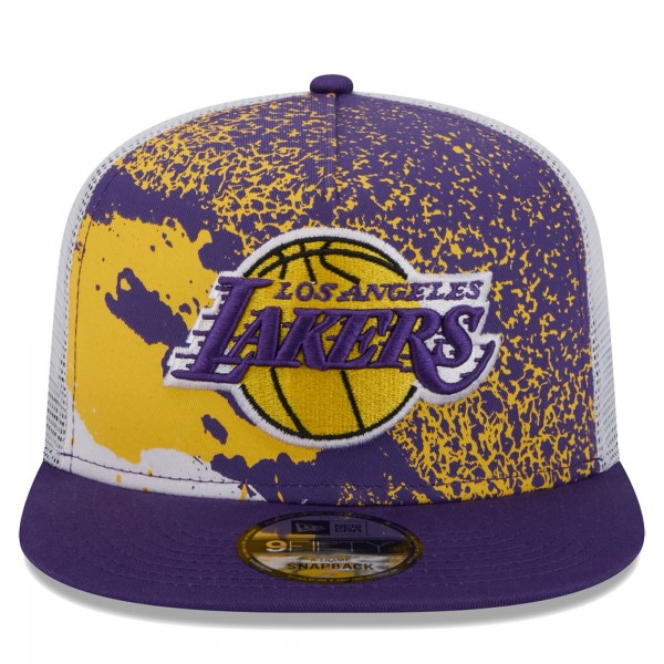Бейсболка Los Angeles Lakers New Era Court Sport Speckle 9FIFTY - Purple