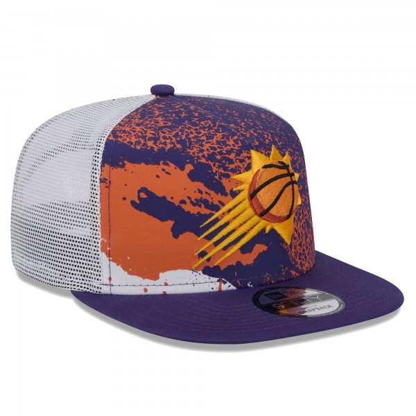 Бейсболка Phoenix Suns New Era Purple Court Sport Speckle 9FIFTY