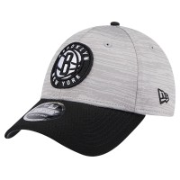 Бейсболка Brooklyn Nets New Era Active Digi-Tech Two-Tone 9FORTY - Heather Gray/Black