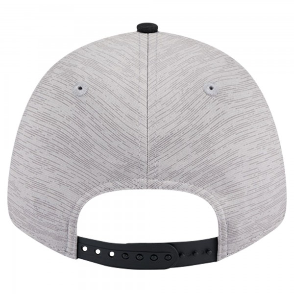 Бейсболка Chicago Bulls New Era Active Digi-Tech Two-Tone 9FORTY - Heather Gray/Black