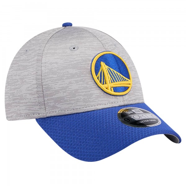 Бейсболка Golden State Warriors New Era Active Digi-Tech Two-Tone 9FORTY - Heather Gray/Royal
