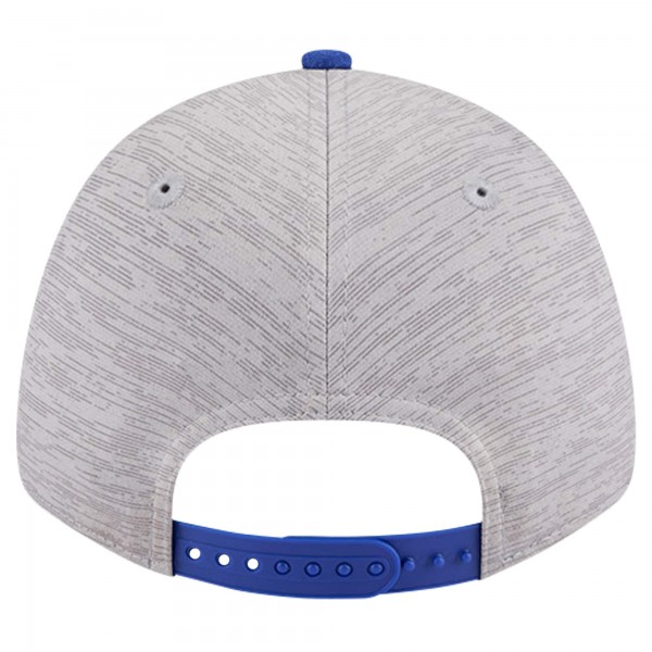 Бейсболка Golden State Warriors New Era Active Digi-Tech Two-Tone 9FORTY - Heather Gray/Royal