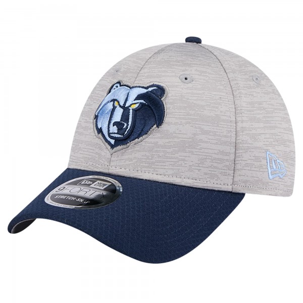Бейсболка Memphis Grizzlies New Era Active Digi-Tech Two-Tone 9FORTY - Heather Gray/Navy