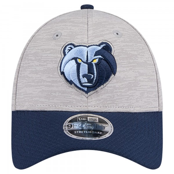Бейсболка Memphis Grizzlies New Era Active Digi-Tech Two-Tone 9FORTY - Heather Gray/Navy