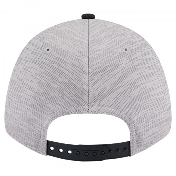 Бейсболка Miami Heat New Era Heather Gray/Black Active Digi-Tech Two-Tone 9FORTY