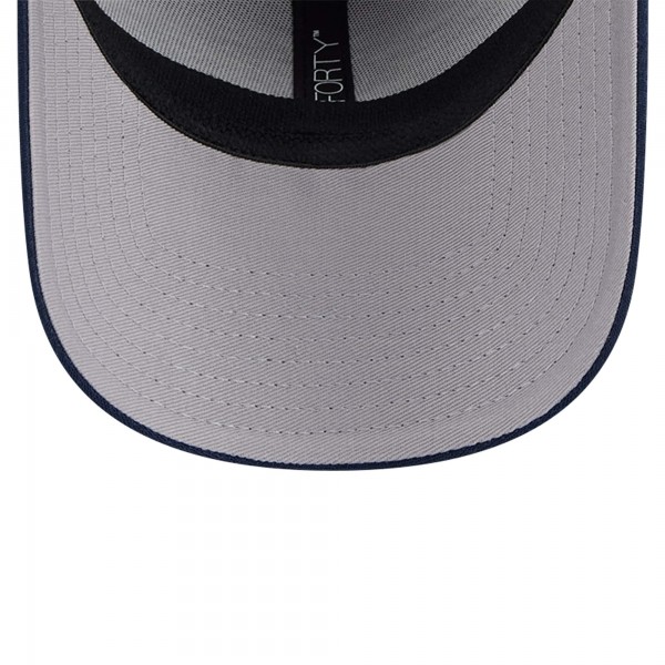 Бейсболка New Orleans Pelicans New Era Heather Gray/Navy Active Digi-Tech Two-Tone 9FORTY