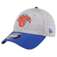 Бейсболка New York Knicks New Era Active Digi-Tech Two-Tone 9FORTY - Heather Gray/Blue