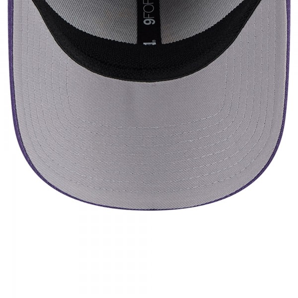 Бейсболка Phoenix Suns New Era Heather Gray/Purple Active Digi-Tech Two-Tone 9FORTY
