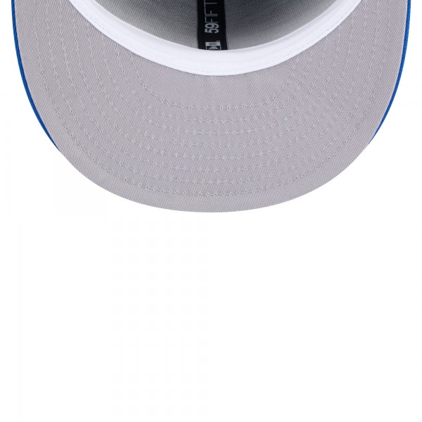 Бейсболка Orlando Magic New Era Pinstripe Two-Tone 59FIFTY - Black/Blue