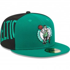 Бейсболка Boston Celtics New Era Gameday Wordmark 59FIFTY - Kelly Green/Black