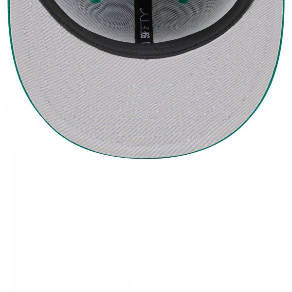 Бейсболка Boston Celtics New Era Gameday Wordmark 59FIFTY - Kelly Green/Black