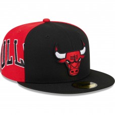 Бейсболка Chicago Bulls New Era Gameday Wordmark 59FIFTY - Black/Red