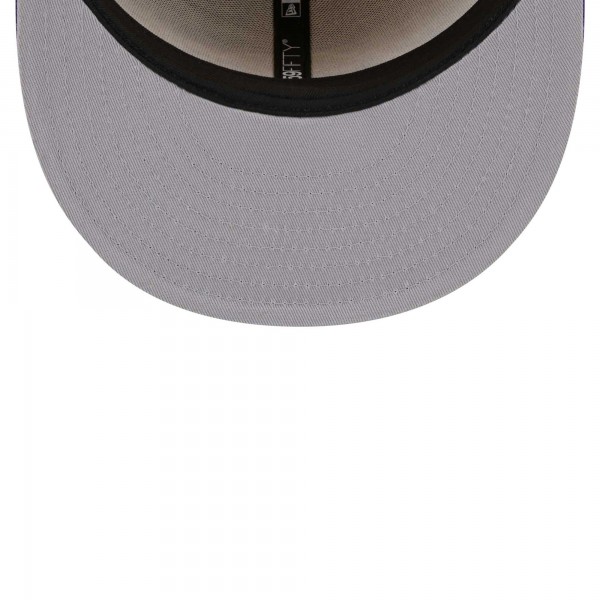 Бейсболка Los Angeles Lakers New Era Gameday Wordmark 59FIFTY - Purple/Gold