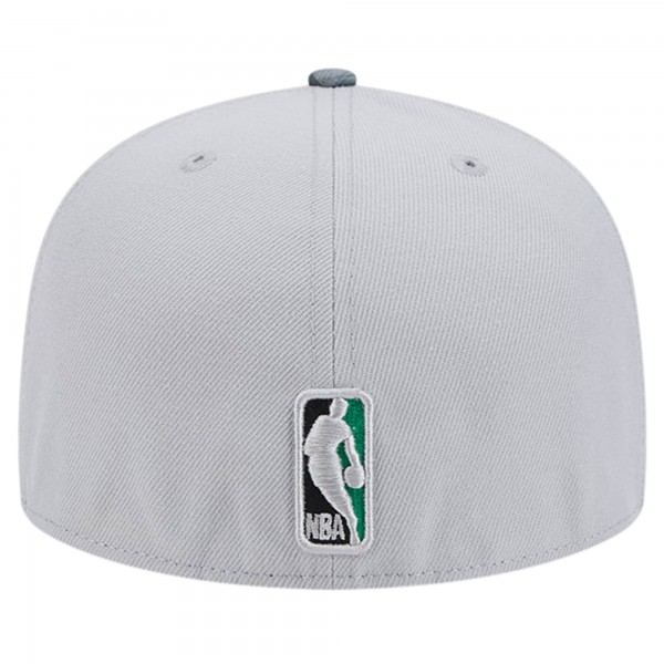 Бейсболка Boston Celtics New Era Active Color Camo Visor 59FIFTY - Gray