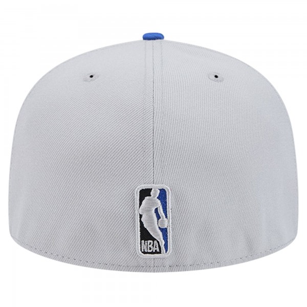 Бейсболка Dallas Mavericks New Era Active Color Camo Visor 59FIFTY - Gray