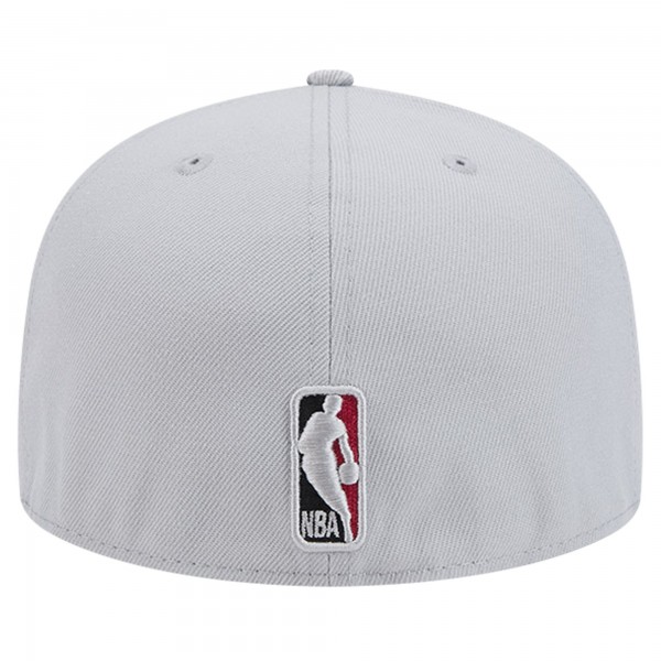 Бейсболка Miami Heat New Era Gray Active Color Camo Visor 59FIFTY