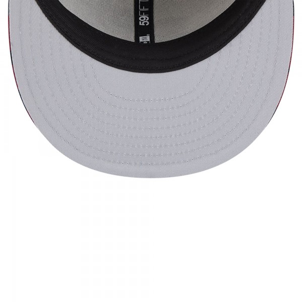 Бейсболка Miami Heat New Era Gray Active Color Camo Visor 59FIFTY