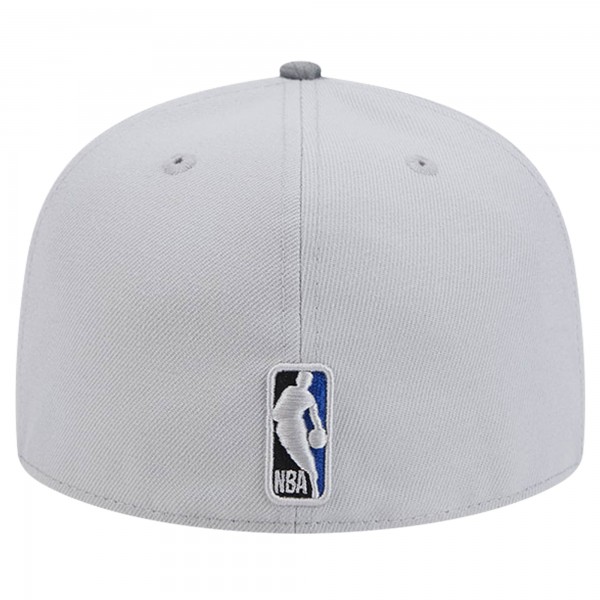 Бейсболка Philadelphia 76ers New Era Gray Active Color Camo Visor 59FIFTY