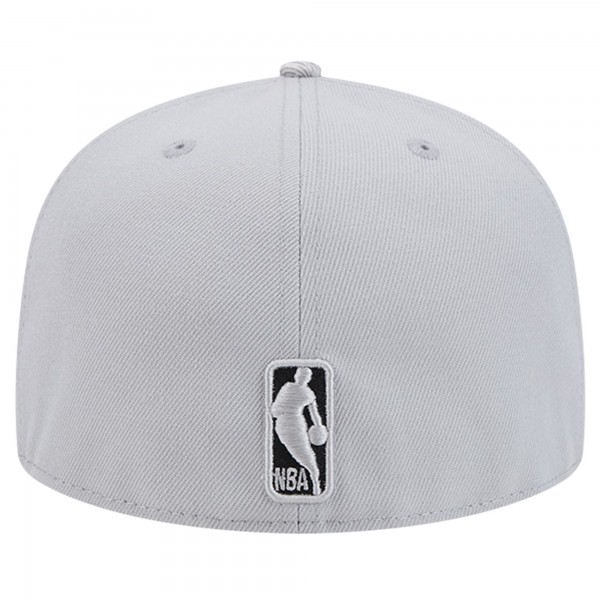 Бейсболка San Antonio Spurs New Era Active Color Camo Visor 59FIFTY - Gray