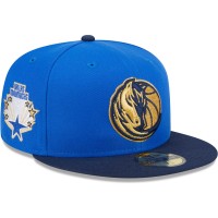 Бейсболка Dallas Mavericks New Era Gameday Gold Pop Stars 59FIFTY - Blue/Navy