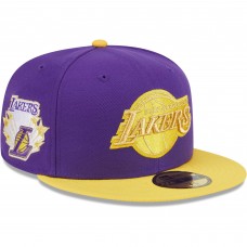 Бейсболка Los Angeles Lakers New Era Purple/Gold Gameday Gold Pop Stars 59FIFTY