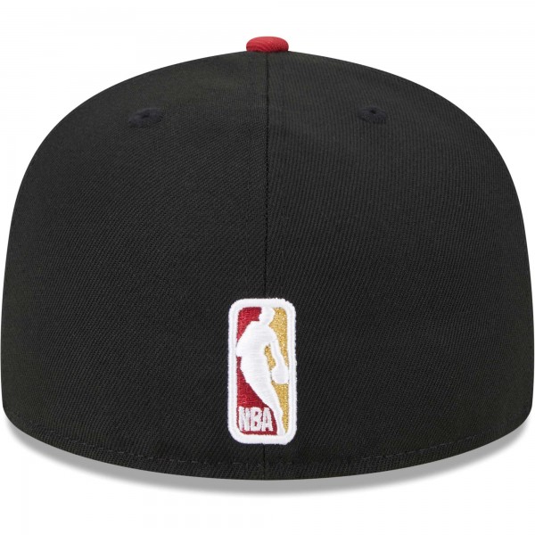 Бейсболка Miami Heat New Era Black/Red Gameday Gold Pop Stars 59FIFTY