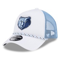 Бейсболка Memphis Grizzlies New Era Court Sport Foam A-Frame 9FORTY - White/Light Blue
