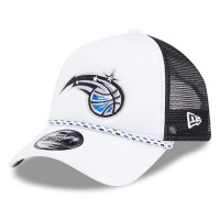 Бейсболка Orlando Magic New Era Court Sport Foam A-Frame 9FORTY - White/Black