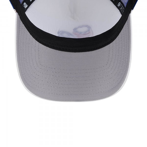 Бейсболка Philadelphia 76ers New Era White/Royal Court Sport Foam A-Frame 9FORTY