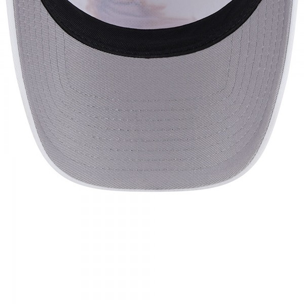 Бейсболка Phoenix Suns New Era White/Purple Court Sport Foam A-Frame 9FORTY