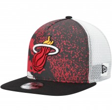 Бейсболка Youth Miami Heat New Era Black Court Sport 9FIFTY