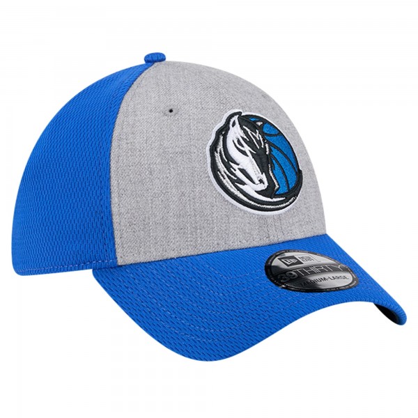 Бейсболка Dallas Mavericks New Era Two-Tone 39THIRTY- Heather Gray/Blue