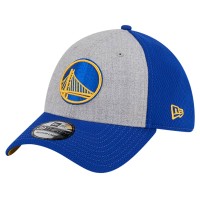 Бейсболка Golden State Warriors New Era Heather Gray/Royal Two-Tone 39THIRTY