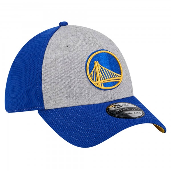 Бейсболка Golden State Warriors New Era Heather Gray/Royal Two-Tone 39THIRTY