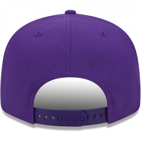 Бейсболка Los Angeles Lakers New Era Purple Gameday 9FIFTY Snapback