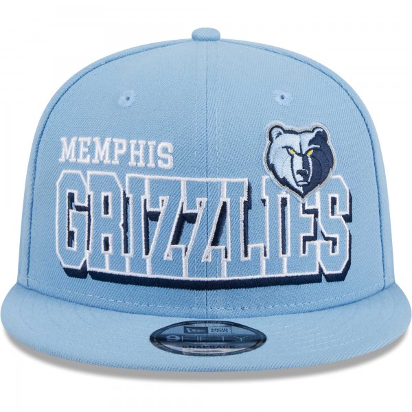 Бейсболка Memphis Grizzlies New Era Gameday 59FIFTY - Light Blue
