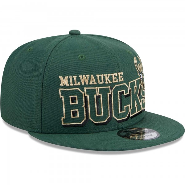 Бейсболка Milwaukee Bucks New Era Gameday 59FIFTY - Hunter Green
