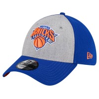 Бейсболка New York Knicks New Era Two-Tone 39THIRTY - Heather Gray/Blue